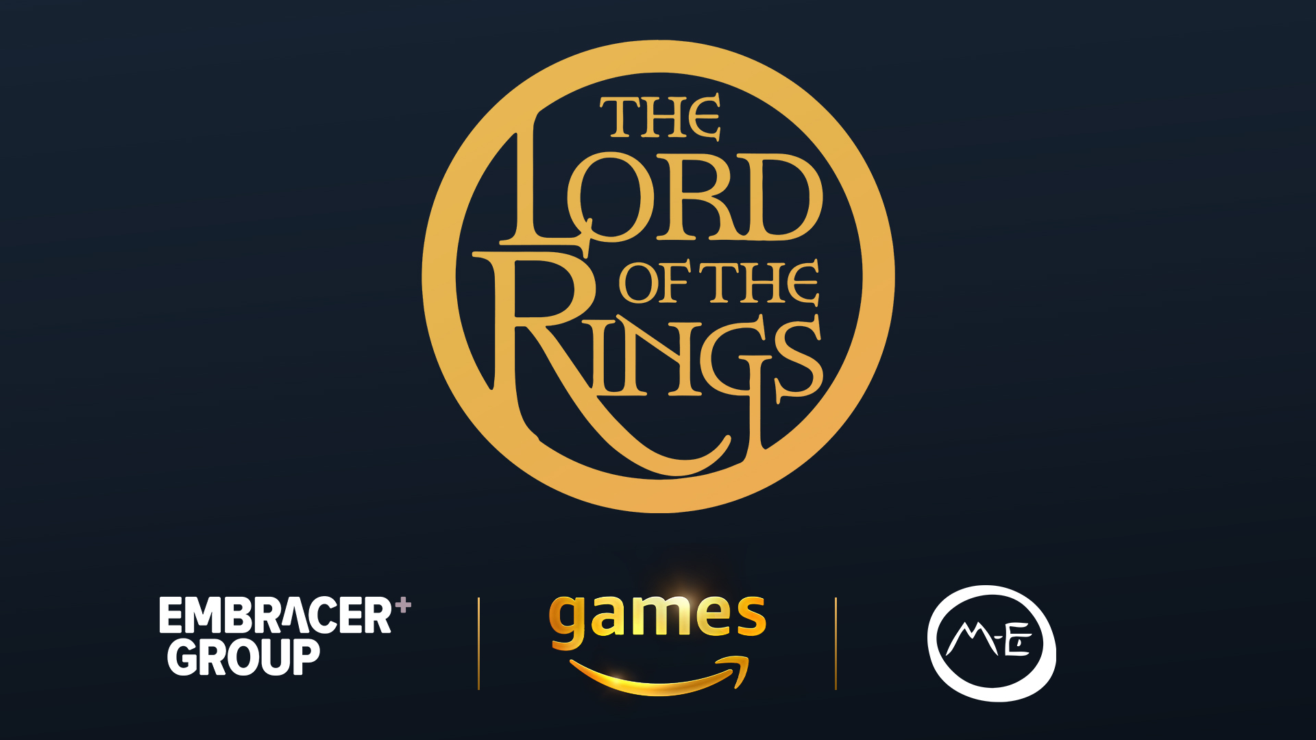 Amazon Games and Middle-earth Enterprises Lord of the Rings MMO official key art