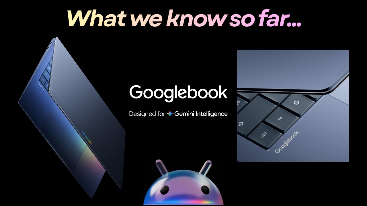 Google Googlebook - AI-native laptop with Gemini Intelligence
