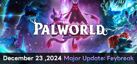 Palworld official Steam header image