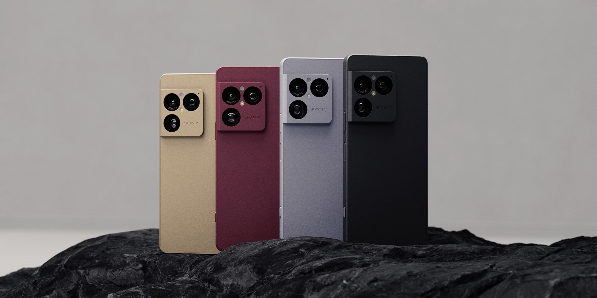 Sony Xperia 1 VIII smartphone in Graphite Black